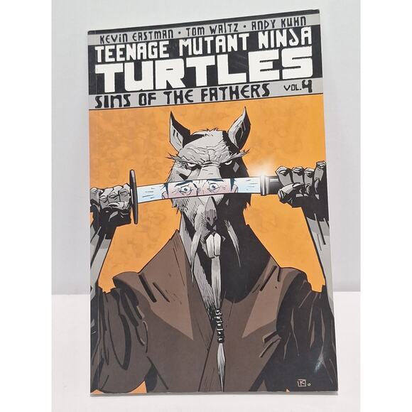 Teenage Mutant Ninja Turtles Vol. 1-4 IDW Trade Paperback Lot Eastman/Waltz - Picture 5 of 10